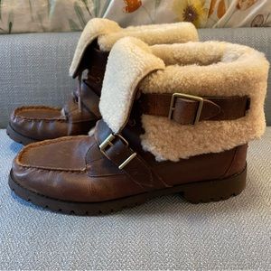 Ralph Lauren Zacha Shearling Boots (11)